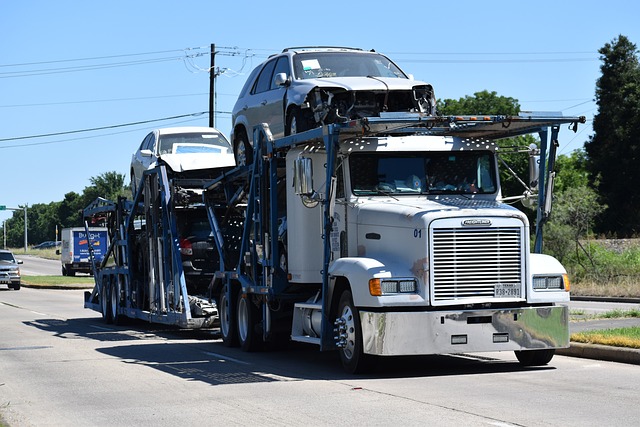 moving in a car cross country