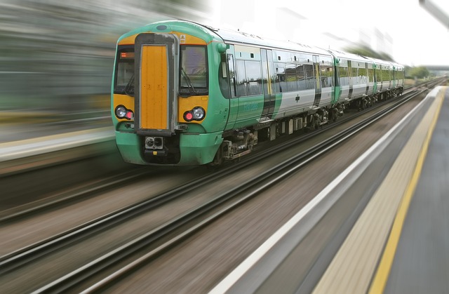 ship vehicle by train